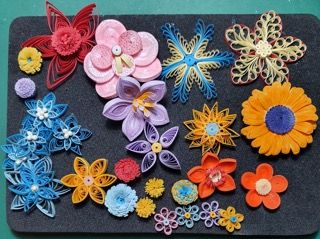 My attempts at flower making so far